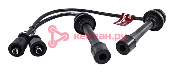 CARGEN AX118 комплект высоковольтных проводов для Kia. OEM: 0K2A318160A, 0K2A318180A 