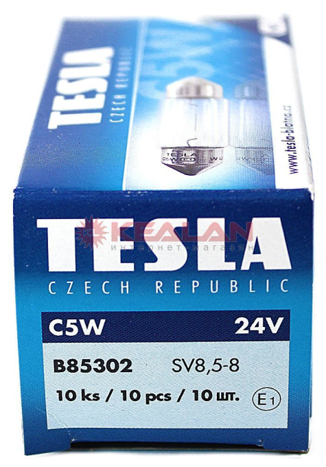 TESLA C5W лампа автомобильная 24V