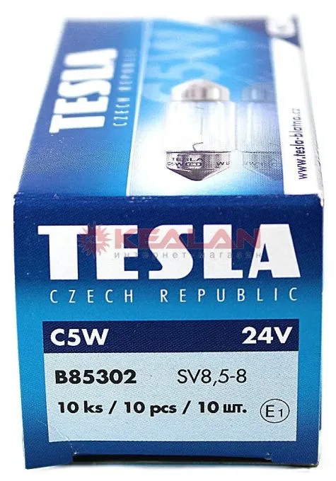 TESLA C5W лампа автомобильная 24V
