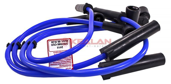 CARGEN 21113707080CU3 высоковольтные провода синие с медной жилой (нулевое сопр.) для Lada (ВАЗ) инж