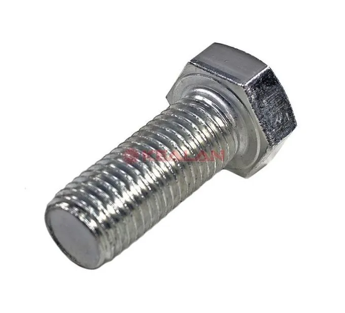 MixOne. болт с полной резьбой 20х50, шестигранная головка, оцинкованный, DIN933, ГОСТ 7798-70