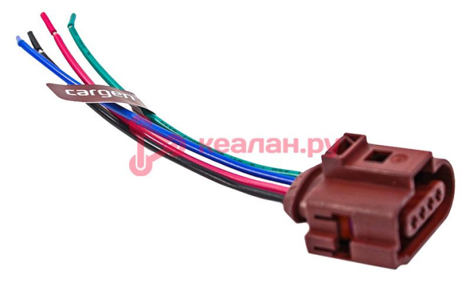 CARGEN AX8164 разъем 6Q0973704A (4pin) 4 контакта датчика кислорода для Audi, Seat, Skoda, Volkswage