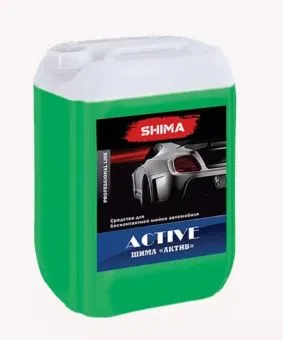 SHIMA ACTIVE шампунь для бесконтактной мойки, 10 л.