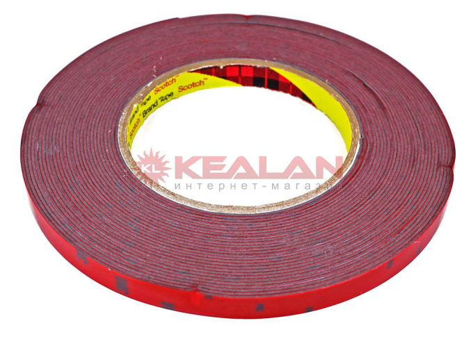 3M™ Brand Tape Scotch лента клейкая двусторонняя, 10 мм, 10 м.