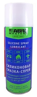 ABRO MASTERS SL-400-AM-RE смазка силиконовая, морозостойкая, 400 мл.