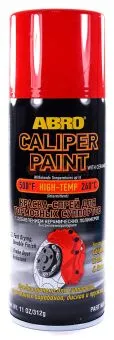 ABRO CP-555-RED краска-спрей для тормозных суппортов, красная, 312 г.