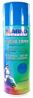 ABRO MASTERS краска-спрей, синяя, 400 мл.