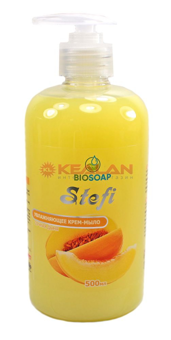 BIOSOAP STEFI крем-мыло сочная дыня, 500 мл.