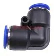 TEC PUL 11 / FU-11 фитинг для трубок, угловой, пластиковый, входной размер 11 мм.