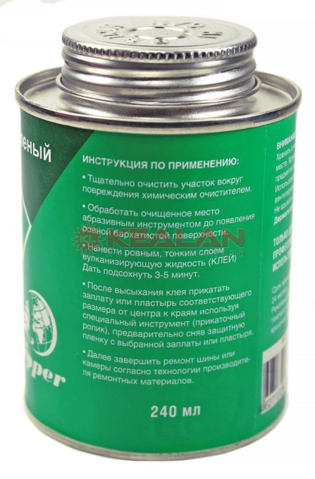 CLIPPER A625 клей зеленый усиленный, 240 мл.		