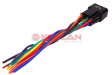 Zepy UC-8P-M универсальный разъем 8 pin "ПАПА" Zepy UC-8P-M универсальный разъем 8 pin "ПАПА"