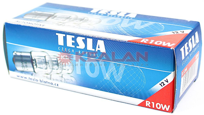 TESLA R10W лампа автомобильная 12V