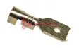 AUTOFIX РП-П 1.5-7 разъем плоский, без изоляции, 100 шт.
