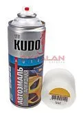 KUDO KU-4010 1К автоэмаль алкидная, желтая, цвет 225, 520 мл.