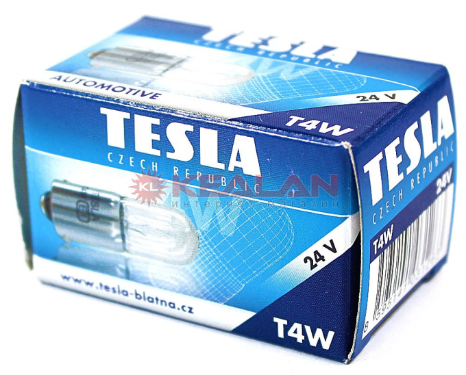 TESLA T4W лампа автомобильная 24V