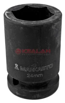 МАЯКАВТО головка ударная 24 мм, 3/4" 6 граней