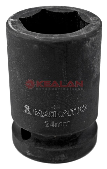 МАЯКАВТО головка ударная 24 мм, 3/4" 6 граней