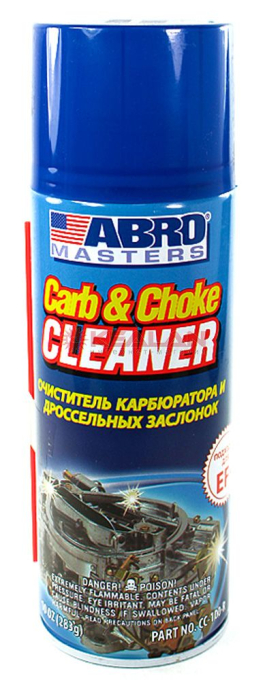 ABRO MASTERS CC-100 oчиститель карбюратора, 283 г.
