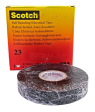 3M™ Scotch® 23 Rubber Splicing Tape лента изоляционная резиновая, самовулканизирующаяся, 0,76 мм, 19