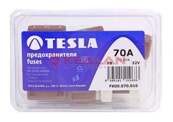 TESLA FX70 предохранитель ножевого типа, макси, 10 шт.