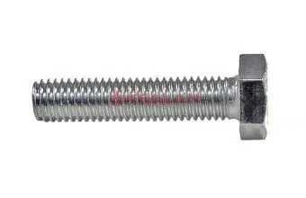 MixOne. болт с полной резьбой 10х45, шестигранная головка, оцинкованный, DIN933, ГОСТ 7798-70
