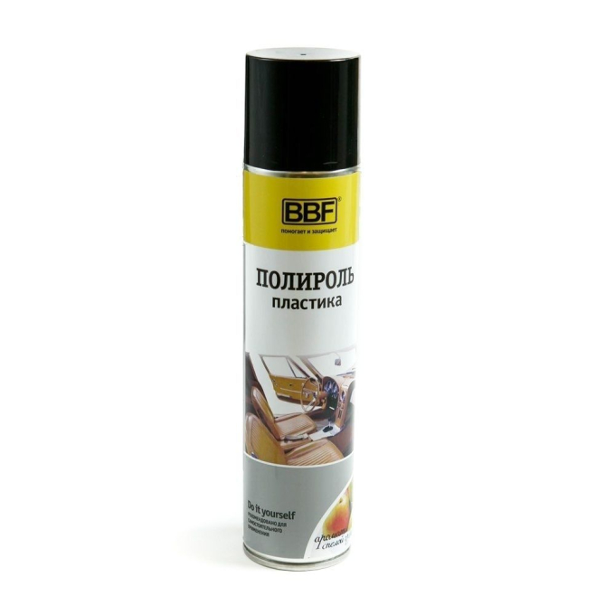 BBF полироль для пластика, аромат груши, аэрозоль, 400 мл.