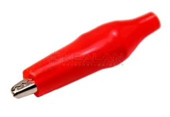 AUTOFIX CC-IZ-5A-40R зажим "крокодил" красного цвета, в изоляторе