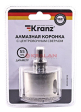 KRANZ KR-92-0015 коронка алмазная 55 мм, по керамограниту с центровочным сверлом KRANZ KR-92-0015 коронка алмазная 55 мм, по керамограниту с центровочным сверлом