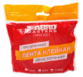 ABRO MASTERS PET-015-10-RE лента двухсторонняя на PET основе прозрачная, 15 мм, 10 м.