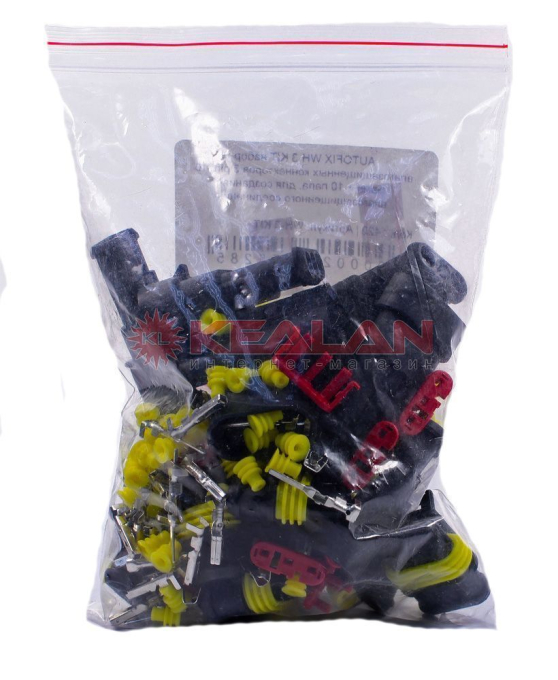 AUTOFIX WC-3 KIT набор влагозащищенных коннекторов 3 pin