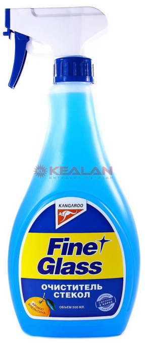 KANGAROO Fine Glass очиститель стекол ароматизированный, 500 мл.