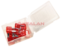 ABRO MASTERS FU-AI371-10-10A-RE предохранители флажковые мини, 10 А, 10 шт.