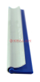 Синяя высококачественная резина с алюминиевым кантом, 6" (14 см)