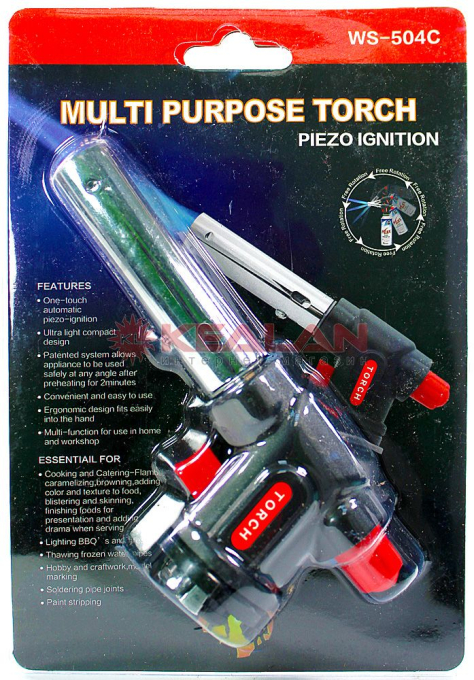 TORCH 504 горелка газовая с пьезоподжигом
