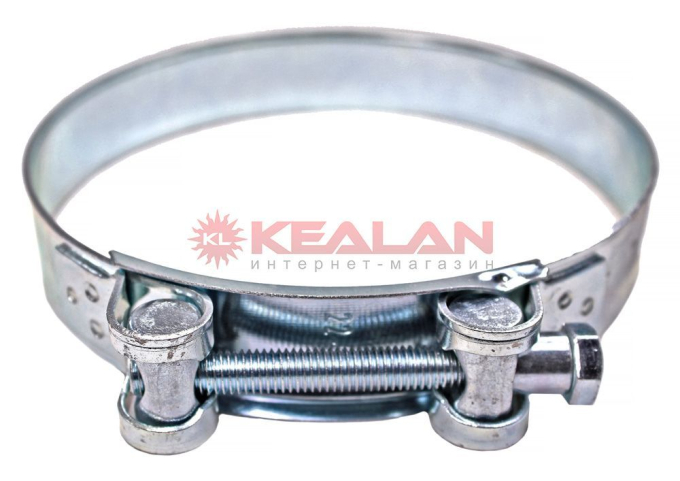 KVP 122-130 W1 хомут силовой, оцинкованная сталь