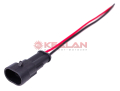 Zepy GC-2P-M герметичный разъем 2 pin "ПАПА"
