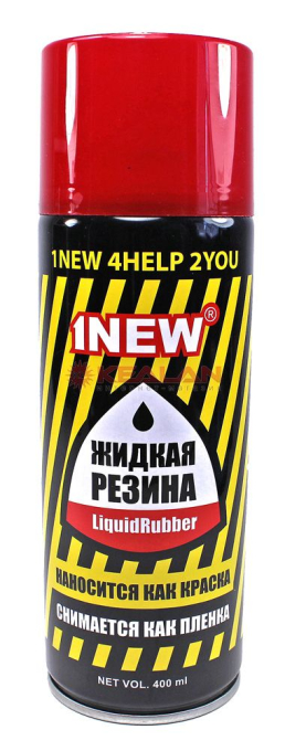 1NEW LiquidRubber LR-503 жидкая резина, красная, 400 мл.