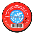 Terminator IZ 1510S изолента черная ПВХ, автомобильная, 15 мм, 10 м.