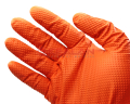 POWERGRIP перчатки нитрилвые хозяйственно-бытовые оранжевые, размер M