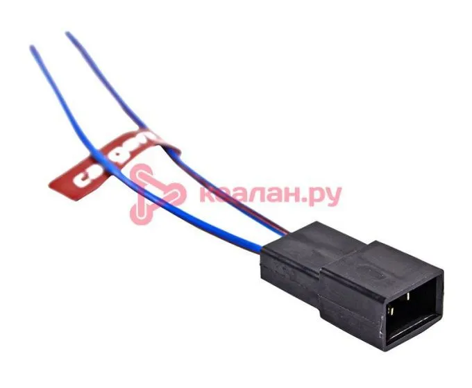 CARGEN AX34202 разъем 2108-3724354 межжгутовой 2-х контактный штыревой серии 2.8, с проводами 0,75 м