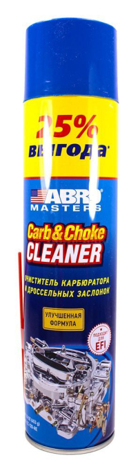 ABRO MASTERS CC-120-RE oчиститель карбюратора, XXL, 453 мл.
