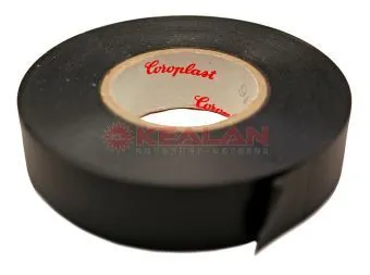 Coroplast 317 изолента черная универсальная, ПВХ, 0,19 мм, 15 мм, 33 м.