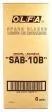 OLFA OL-SAB-10B лезвие сегментированное, остроугольное, 9 мм, 10 шт.
