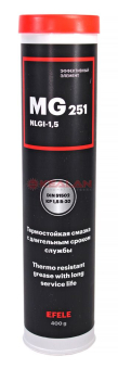 EFELE MG-251 термостойкая смазка с длительным сроком службы, 400 г.