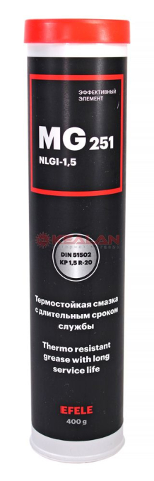 EFELE MG-251 термостойкая смазка с длительным сроком службы, 400 г.