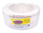 TITAN PM 0,5 провод монтажный белый 0,5 мм², 100 м.
