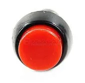REXANT выключатель-кнопка 250V 1А (2с) ON-OFF красная