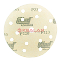 Картинка Colad диск абразивный, шлифовальный, Р220, D150, 8+6+1 отверстие от интентернет-магазина КЕАЛАН