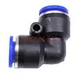 TEC FU-9 фитинг для трубок, угловой, пластиковый, входной размер 9 мм.