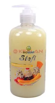 BIOSOAP STEFI крем-мыло банановый сплит, 500 мл.